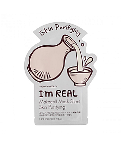 Tony Moly I'm Real Makgeolli Mask Sheet - Тканевая маска с экстрактом макколли
